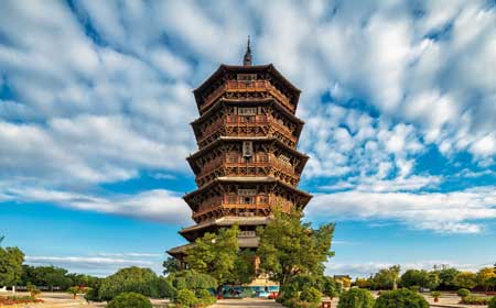 应县木塔景区