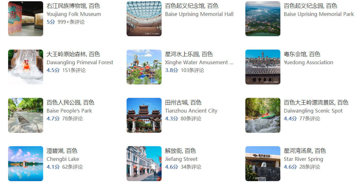 百色有哪些好玩的地方？百色旅游攻略最值得去的10个景点，你去过几个？
