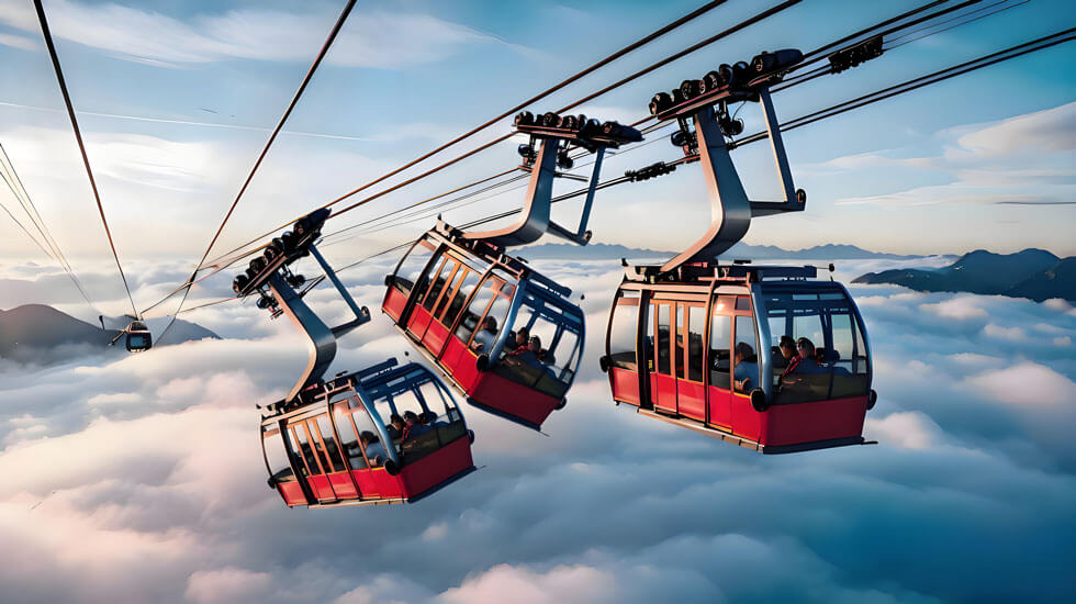 景区交通的"省钱组合",缆车 + 步行居然能省这么多