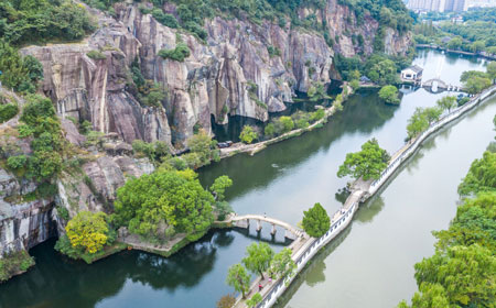 绍兴东湖 | 天下第一水石盆景