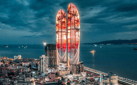 厦门双子塔 | 海上摩天大厦